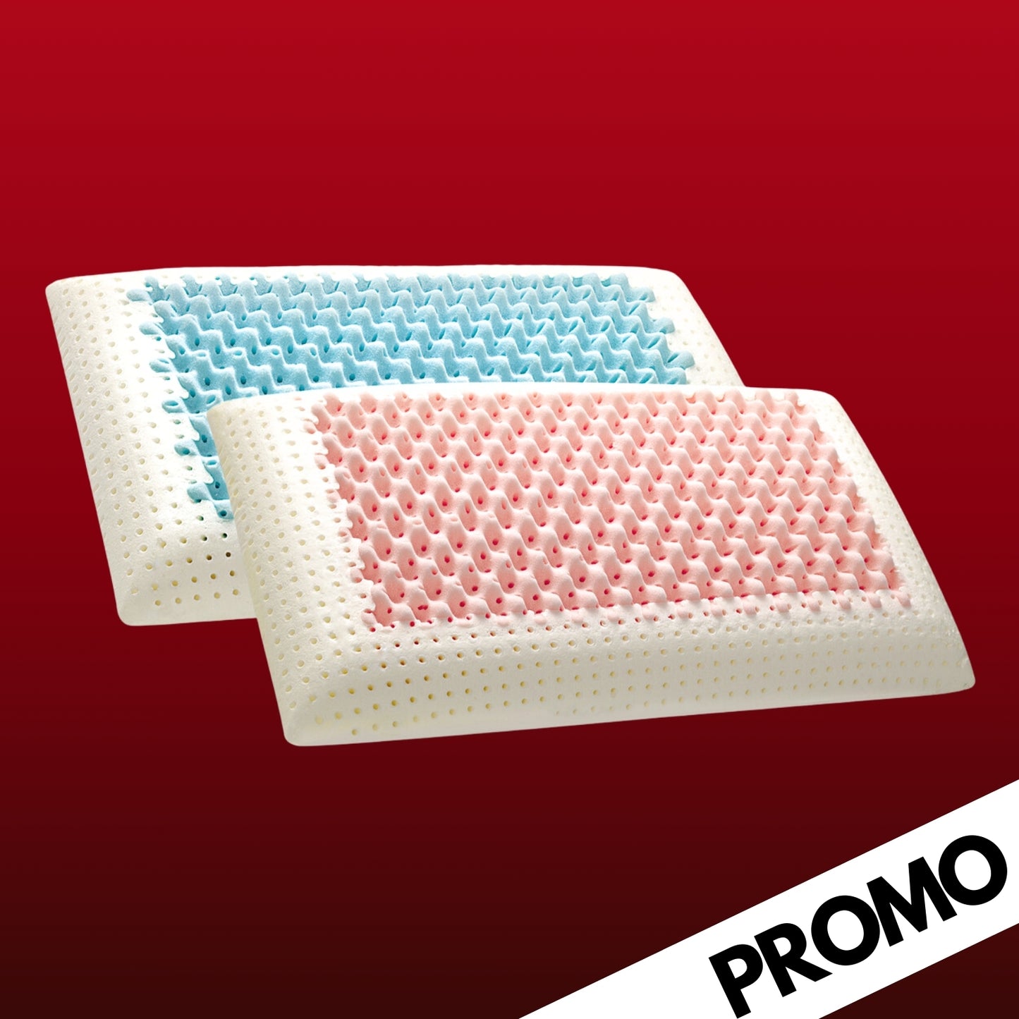 PROMO Materasso Matrimoniale + 2 Cuscini in Memoryfoam