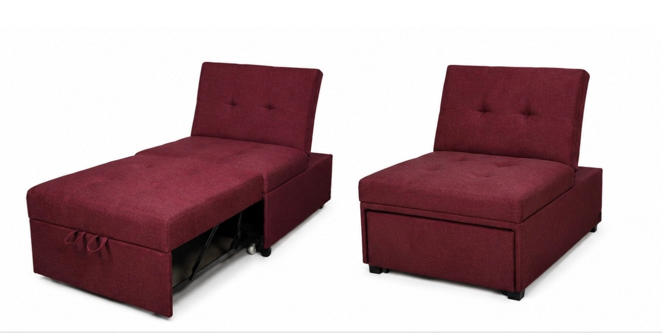 Poltrona  Pouf Letto singolo