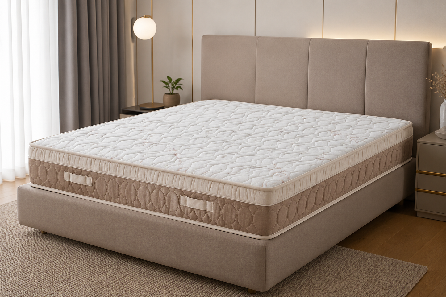 Materasso Paris  Poliuretano + Memory Foam Sfoderabile